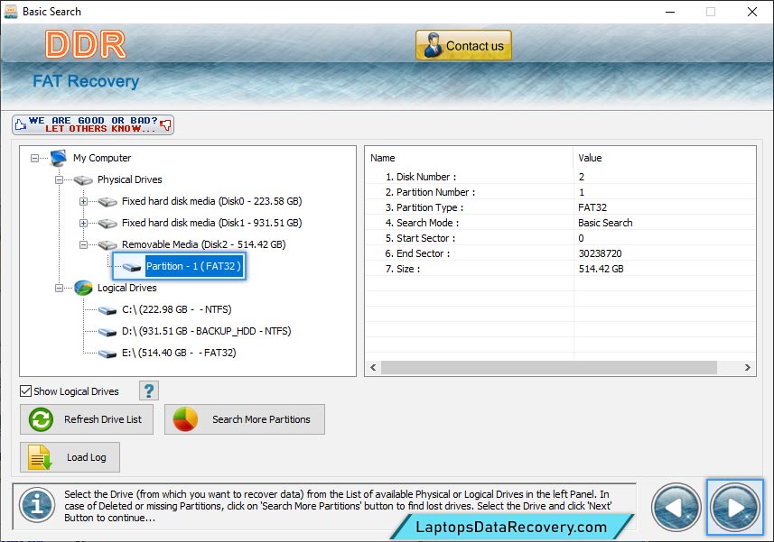 FAT Data Recovery Software