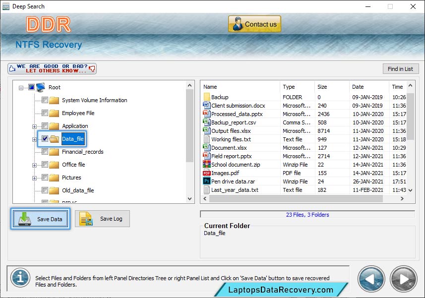 NTFS Data Recovery Software