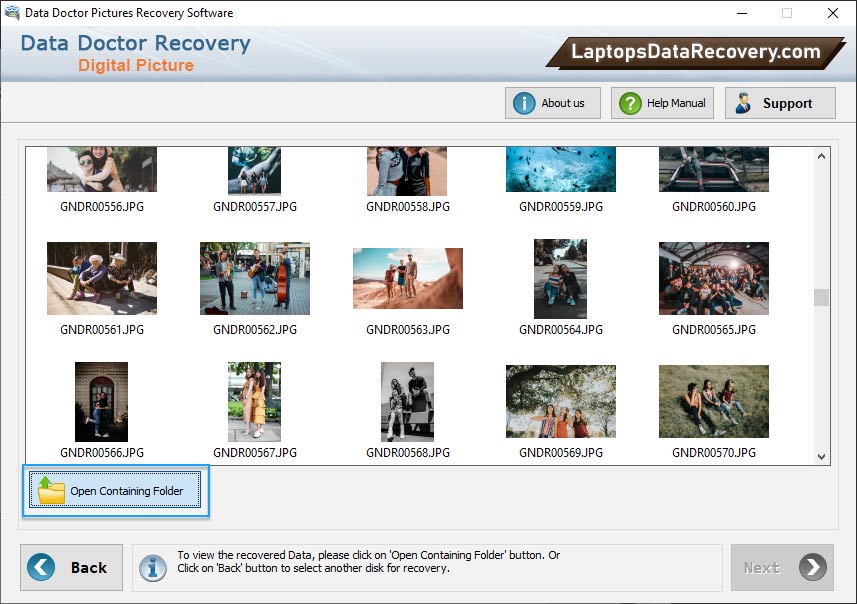 Recovered Data