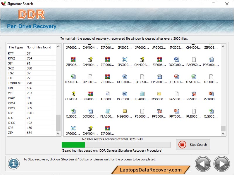 Recover USB Drive Screenshot